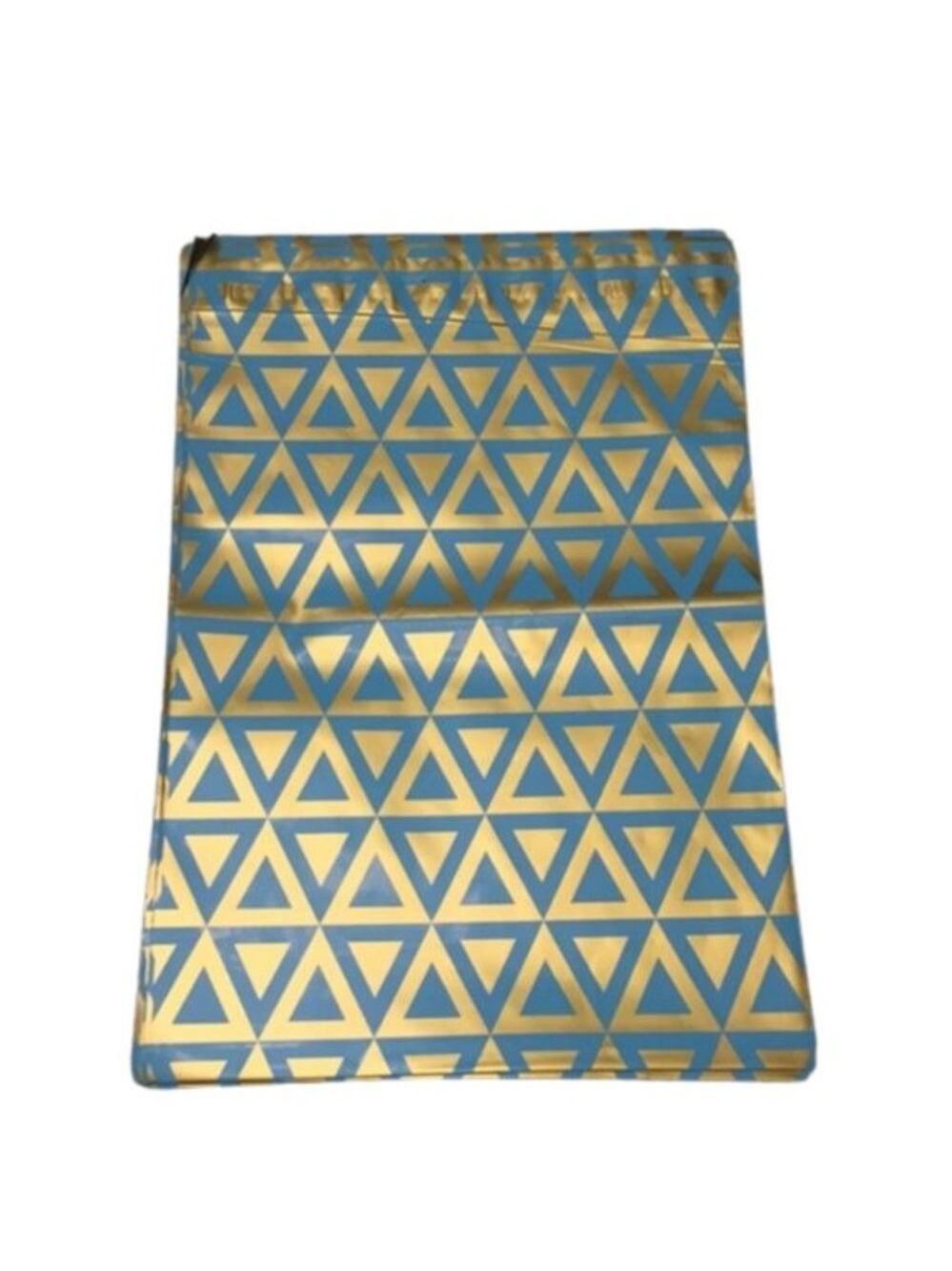 NEW 20 pcs elegant Gold & Teal‎ design poly mailer shipping bags